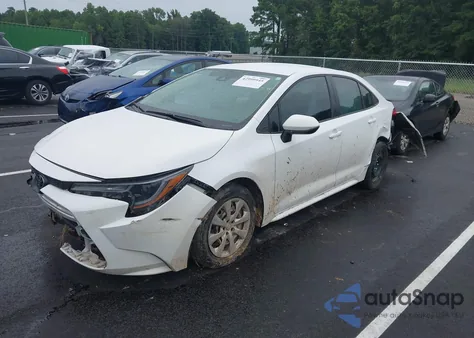 2022 Toyota Corolla Le из США, поврежденный, VIN 5YFEPMAE9NP321101